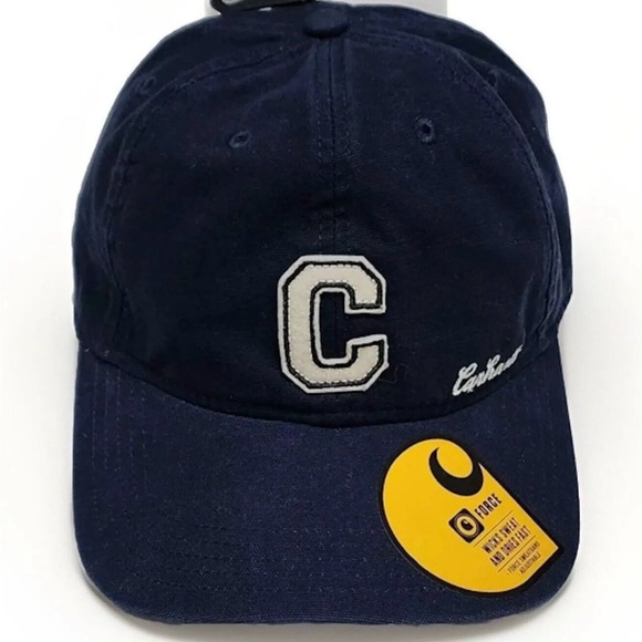 Carhartt Other - Carhartt Navy Canvas C Patch Cap